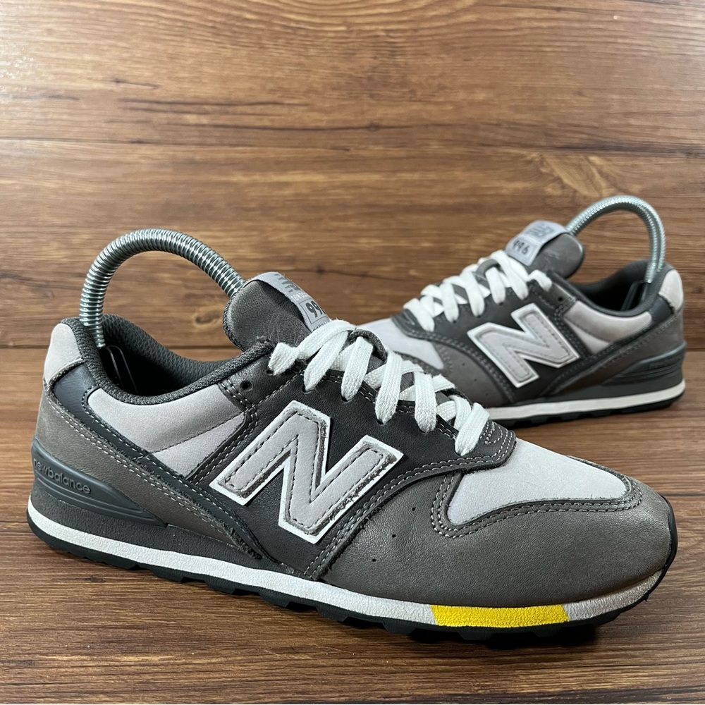 New Balance 996 Gray Leather Sneakers Women’s Size 7